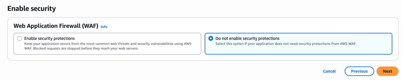 CloudFront Setup Page 3